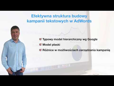 Budowa efektywnej struktury kampanii tekstowych w AdWords